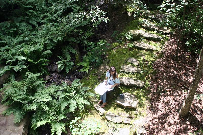 Design Camp in the Garden in Hot Springs