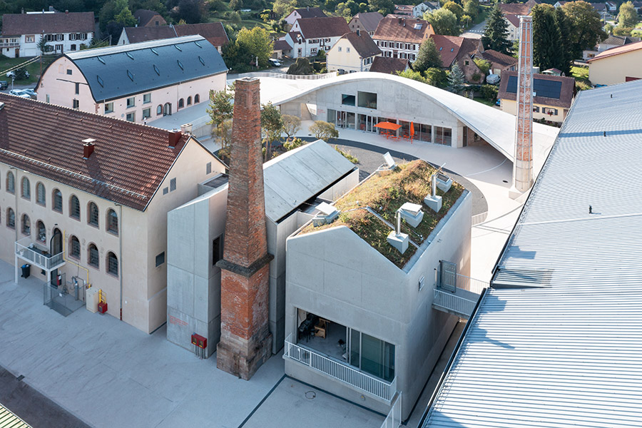 18th-century glass factory in France